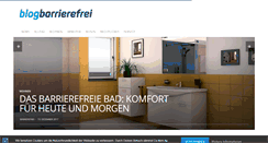 Desktop Screenshot of blog-barrierefrei.de